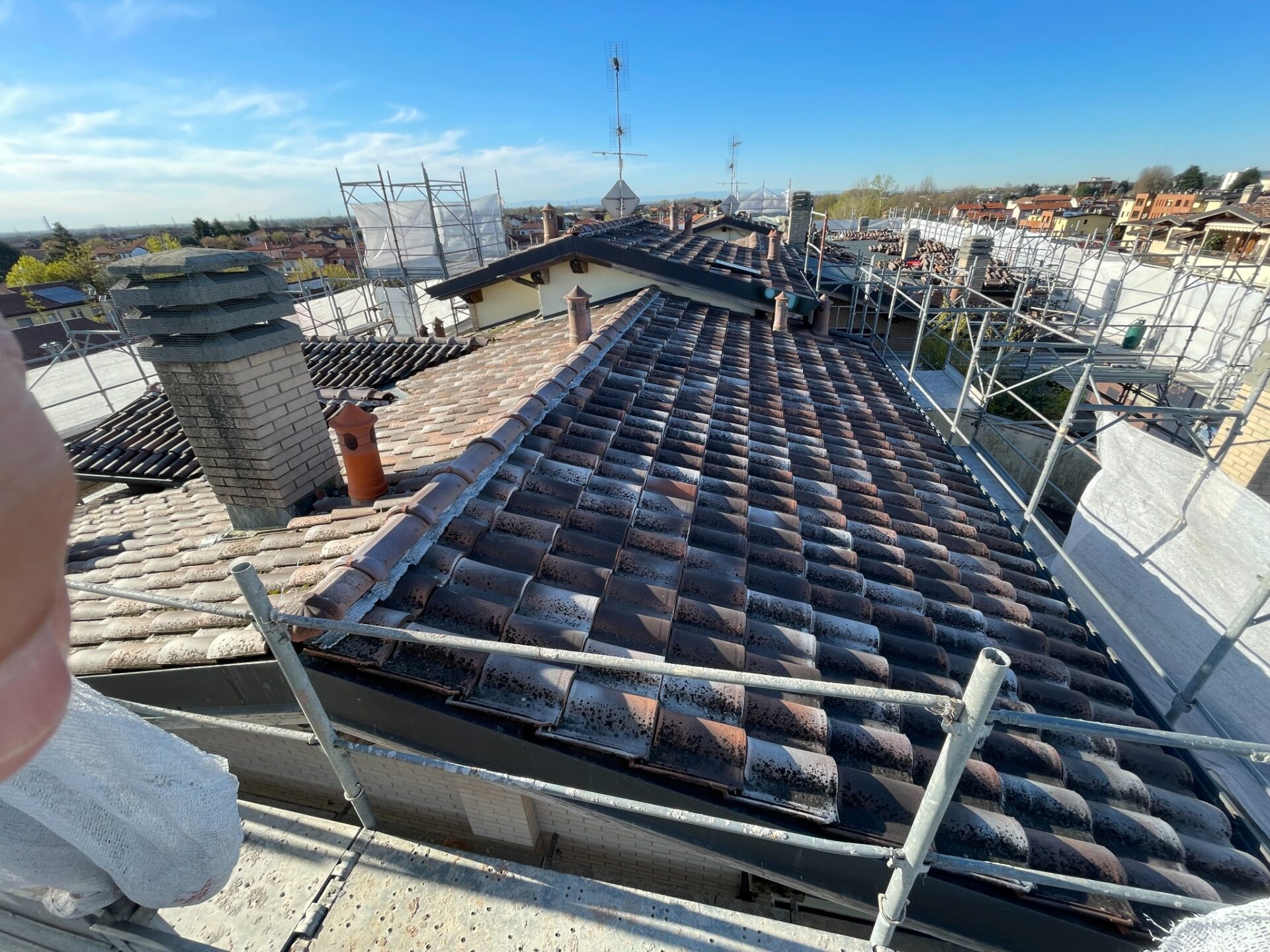 Rifacimento tetto a Busnago (MB) – Inizio lavori – foto 4